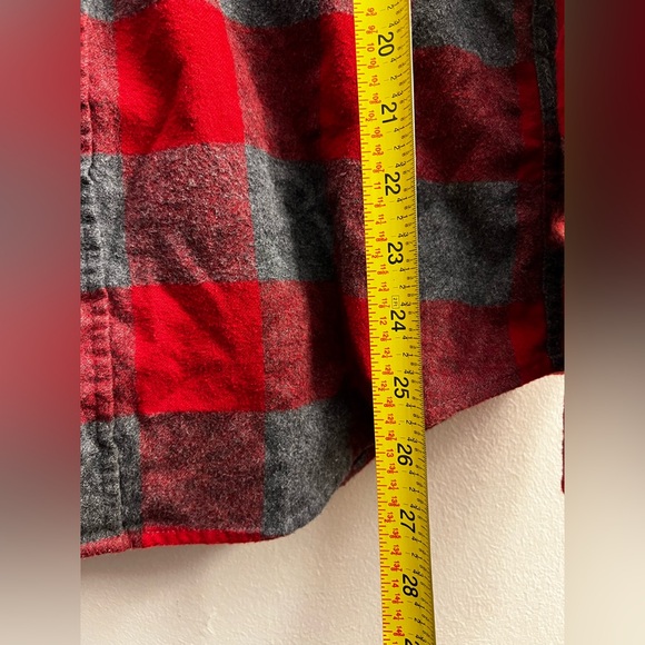 Abercrombie & Fitch Flannel Soft Button Down Shirt Long Sleeve Plaid Men L - Picture 8 of 8